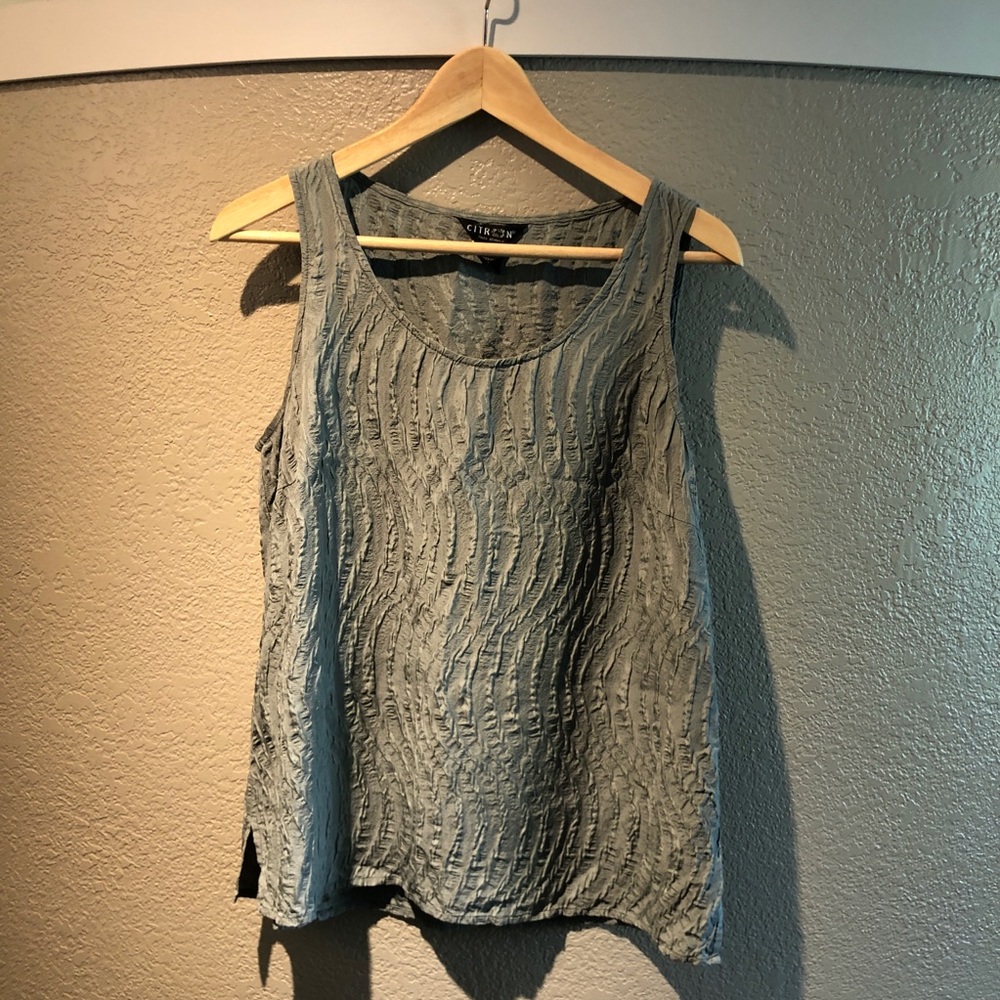 Silk tank top
